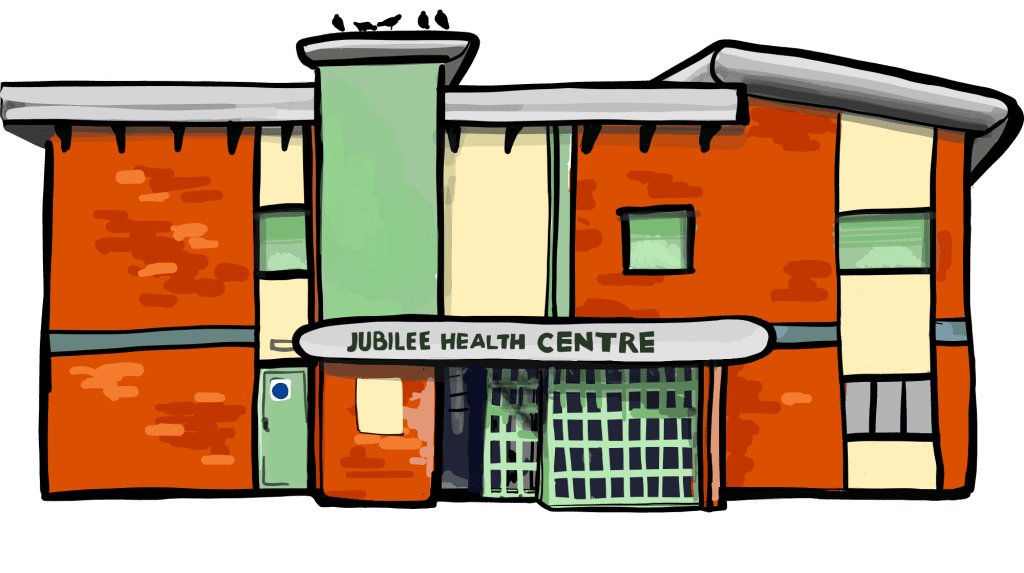 Jubilee Health Centre illustration