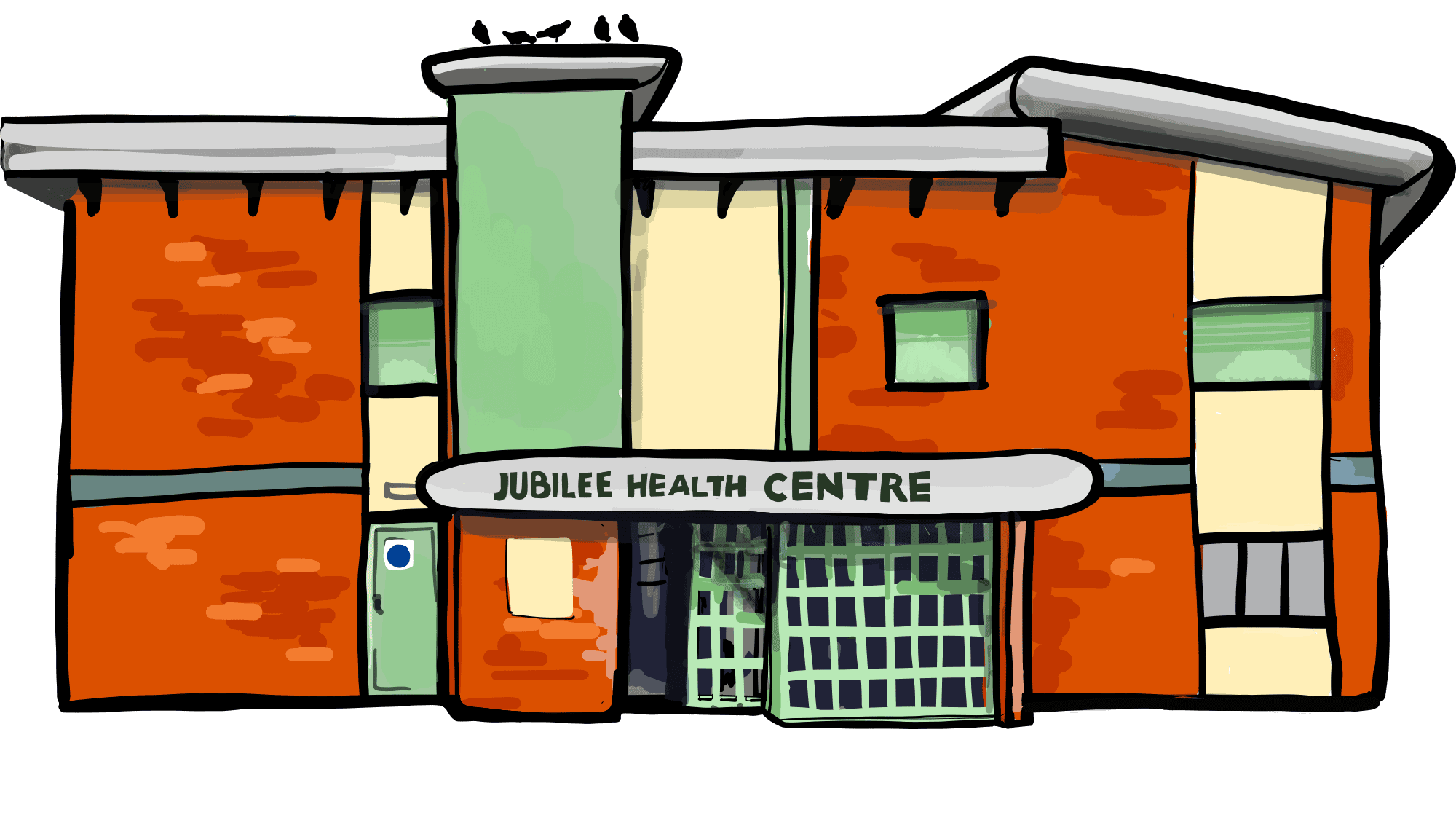 Jubilee Health Centre illustration
